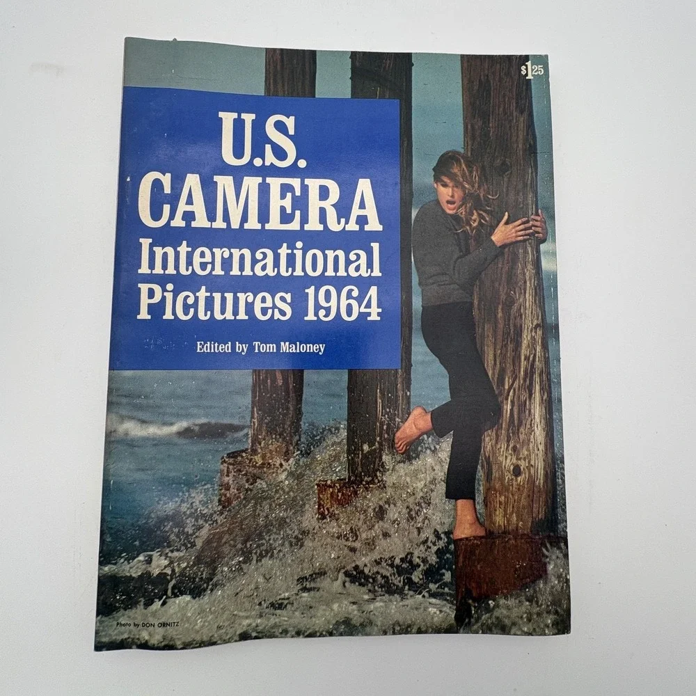 Vintage‎ U.S. Camera International Pictures 1964 Tom Maloney Blue Softcover Book